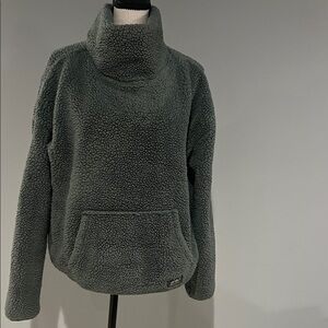 Eddie Bauer Dark Gray Cowl Neck Sweater